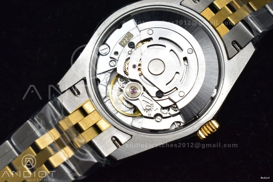 Fluted Syle Green Bezel and President DateJust Dial WF Markers 31 316L Steel Ladies Bracelet 278289 on 0118